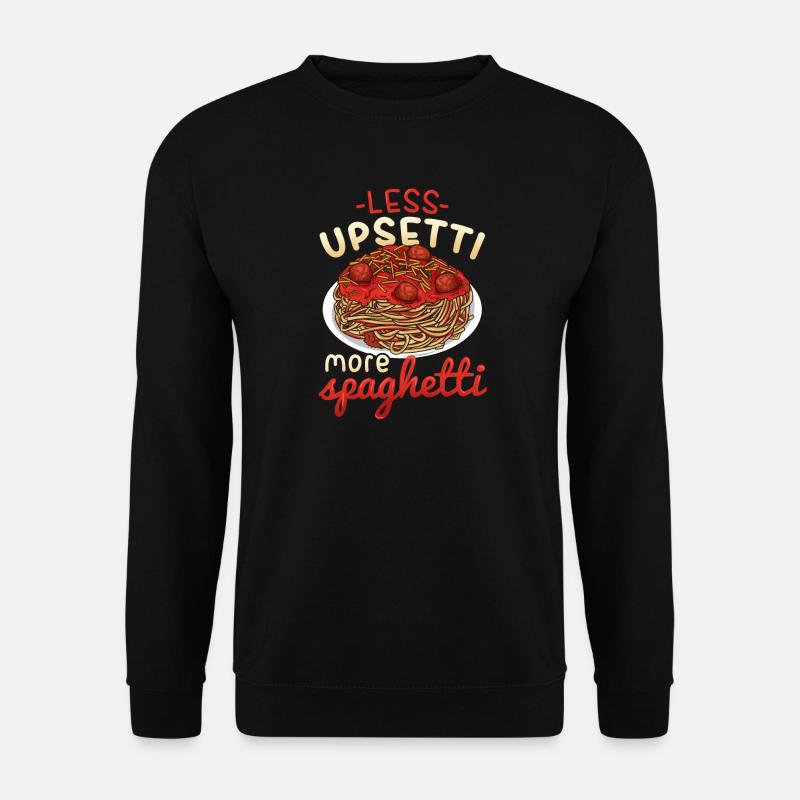 spaghetti - Unisex Sweatshirt - black