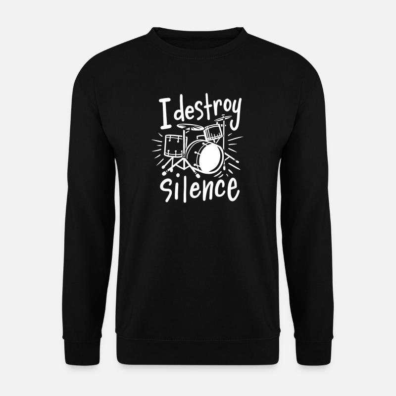 Drummer Drums - Unisex Sweatshirt - black