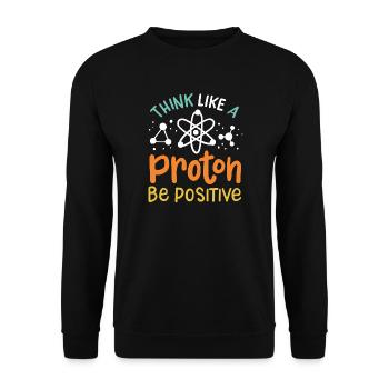 Science Physique Chimie - Sweat-shirt Unisexe - noir - Devant - Alina (178cm) & Michal (187cm)