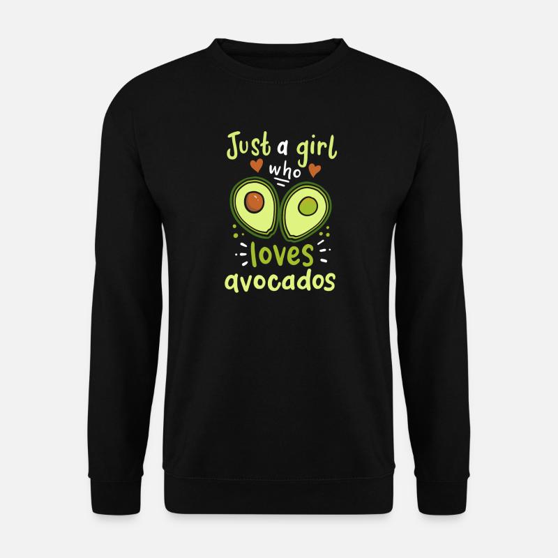 Avocado - Unisex Pullover - Schwarz