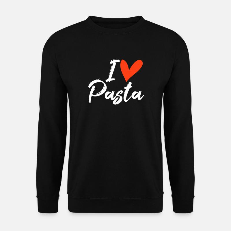 Pasta - Unisex Pullover - Schwarz