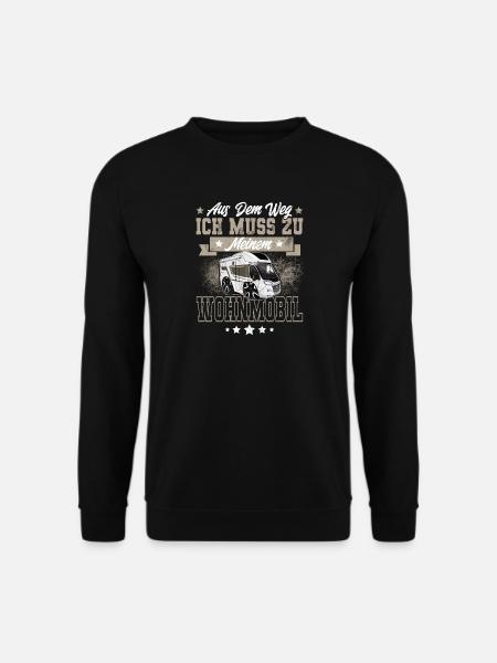 Camping Camper Wohnmobil - Unisex Pullover - Schwarz