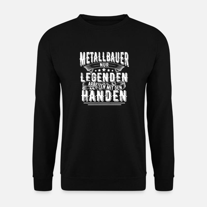 Metallbauer - Unisex Pullover - Schwarz