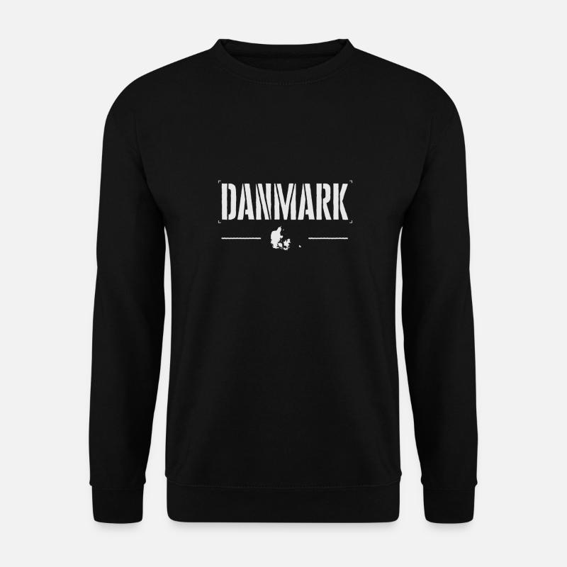 Danmark - Unisex Pullover - Schwarz