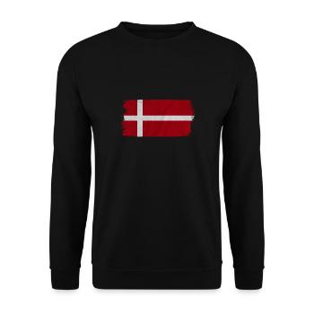 Denmark - Unisex Sweatshirt - black - Front - Alina (178cm) & Michal (187cm)