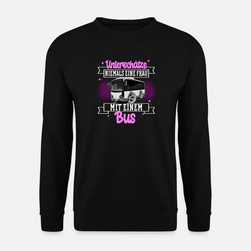 Busfahrerin - Unisex Pullover - Schwarz