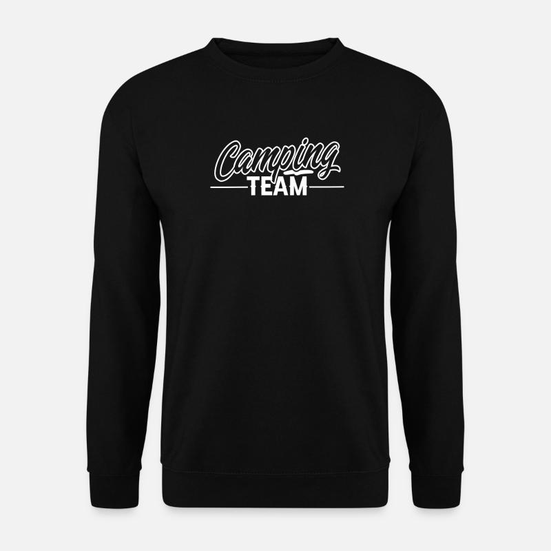 Équipe de camping - Sweat-shirt Unisexe - noir
