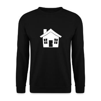 Maison - Sweat-shirt Unisexe - noir - Devant - Alina (178cm) & Michal (187cm)