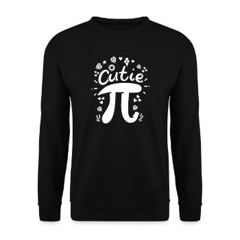 Pi Pi Day Mathe - Unisex Pullover - Schwarz - Vorne - Alina (178cm) & Michal (187cm)