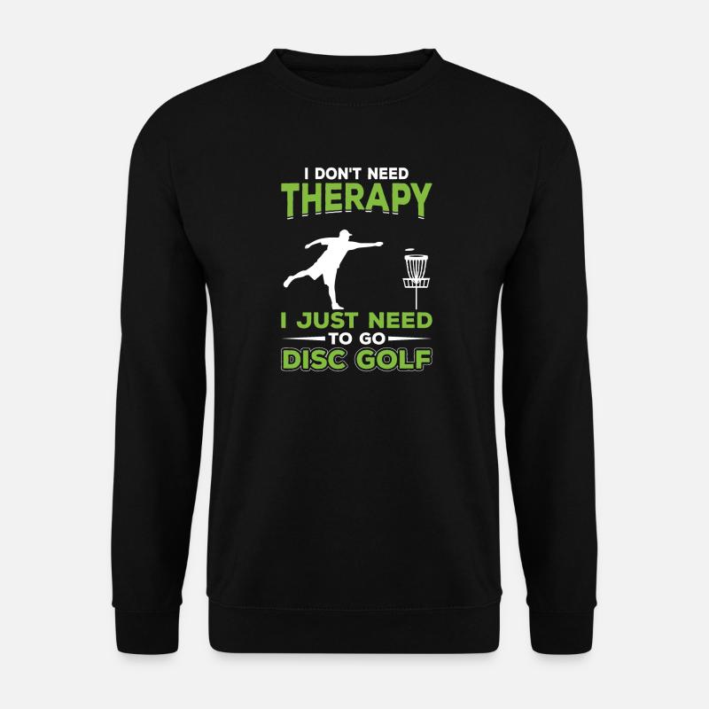 Disc Golf - Unisex Sweatshirt - black