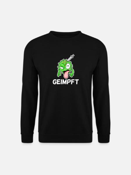 Geimpft - Unisex Pullover - Schwarz