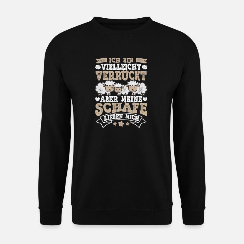 Schaf - Unisex Pullover - Schwarz