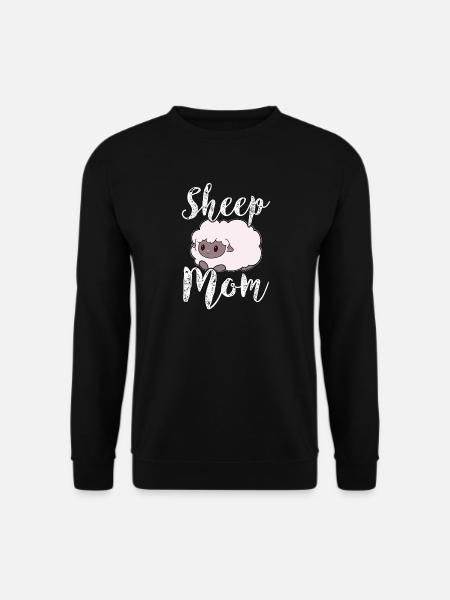 Schaf Schafe Mama Mutter - Unisex Pullover - Schwarz