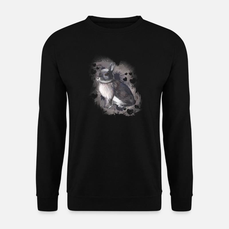 Rabbit - Unisex Sweatshirt - black