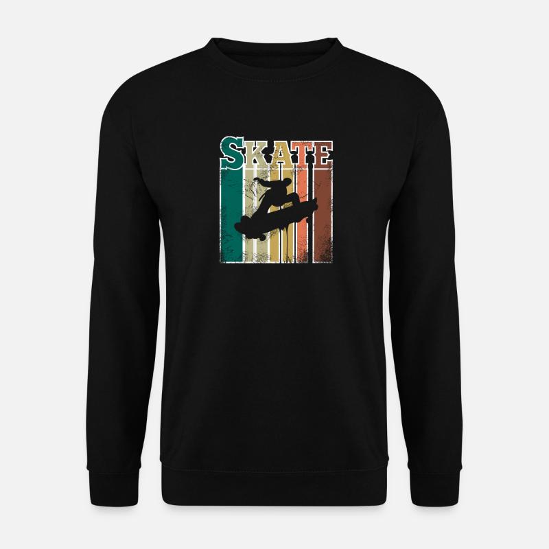 Skate - Unisex Pullover - Schwarz