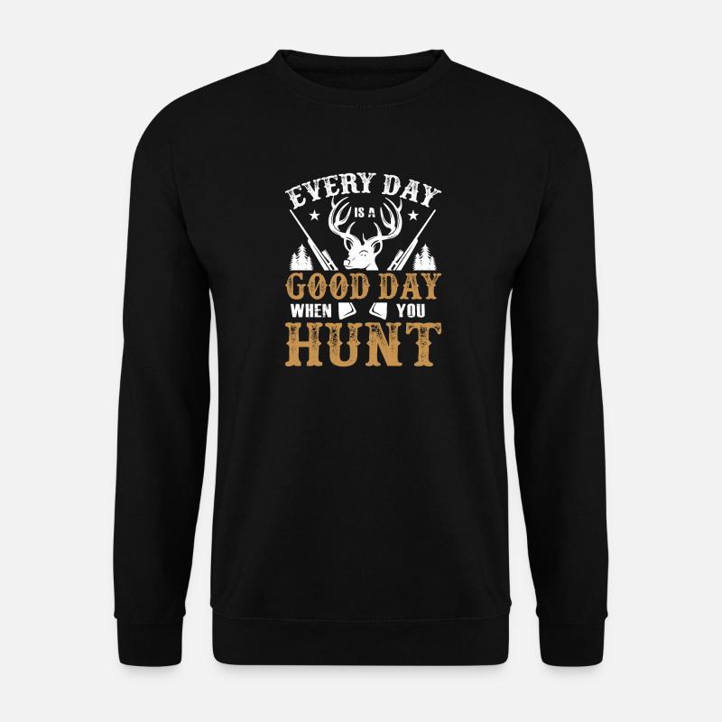 hunter - Unisex Sweatshirt - black