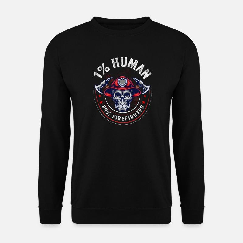 fireman - Unisex Sweatshirt - black