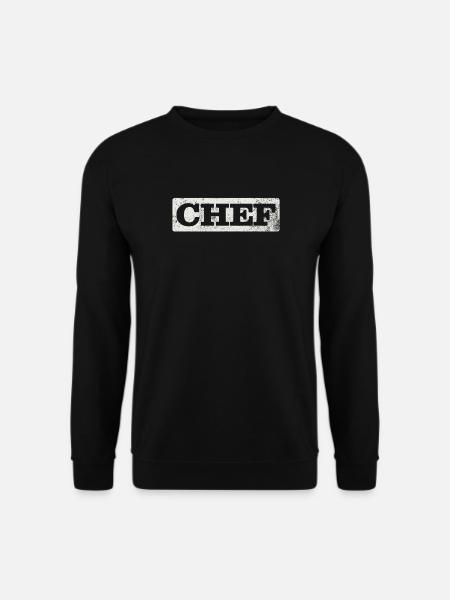 Chef Cook Hobby Chef - Unisex Sweatshirt - black