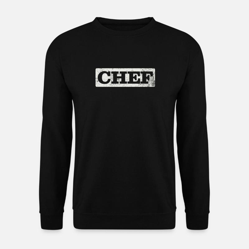 Chef cuisinier Hobby Chef - Sweat-shirt Unisexe - noir
