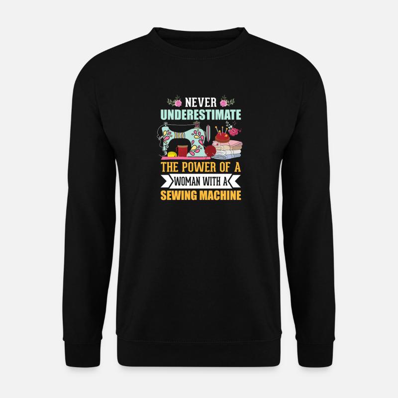 sew - Unisex Sweatshirt - black