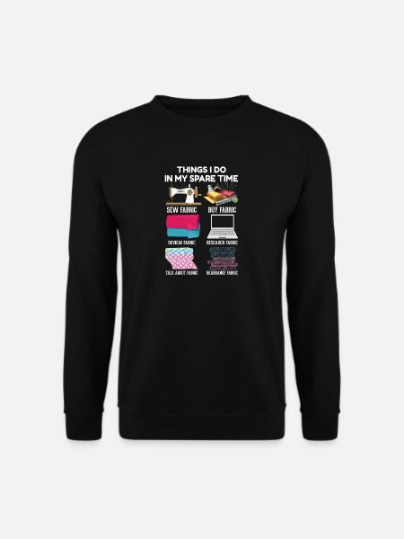 sew - Unisex Sweatshirt - black