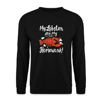 Hummer - Unisex Pullover - Schwarz - Vorne - Alina (178cm) & Michal (187cm)