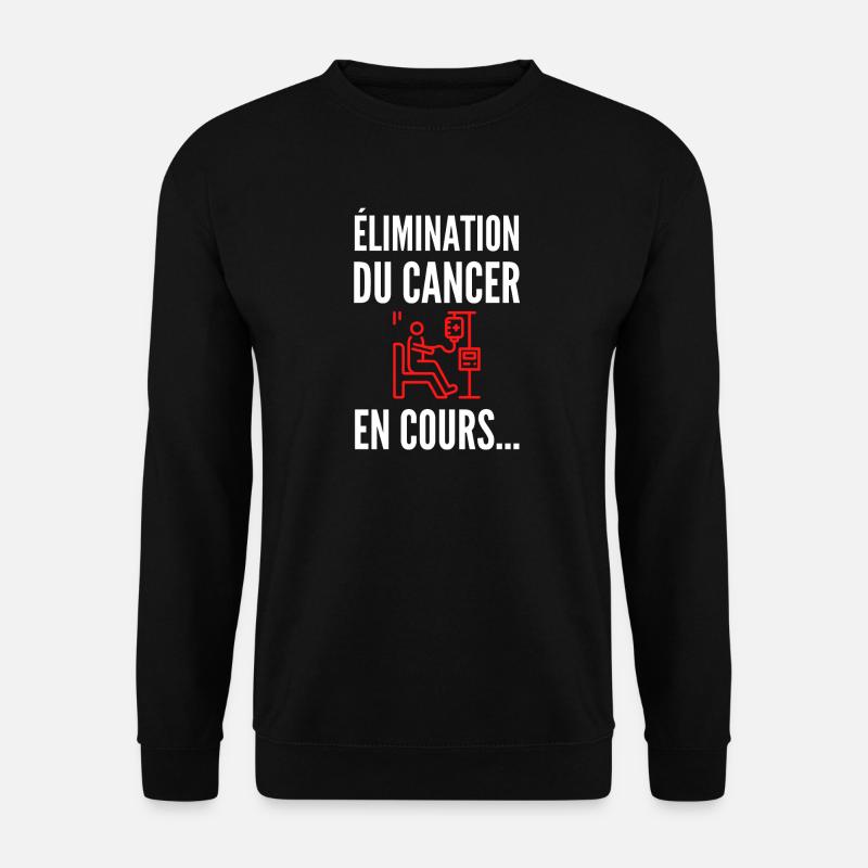 Élimination en cours – Avancer, simplement - Sweat-shirt Unisexe - noir