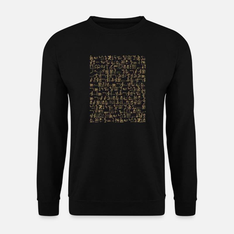 Hieroglyphics - Unisex Sweatshirt - black