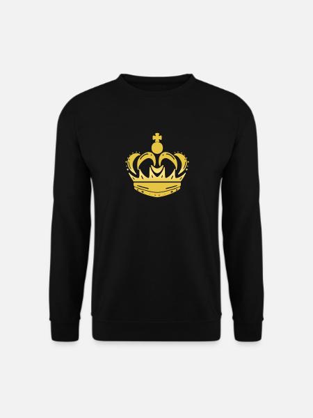 crown - Unisex Sweatshirt - black