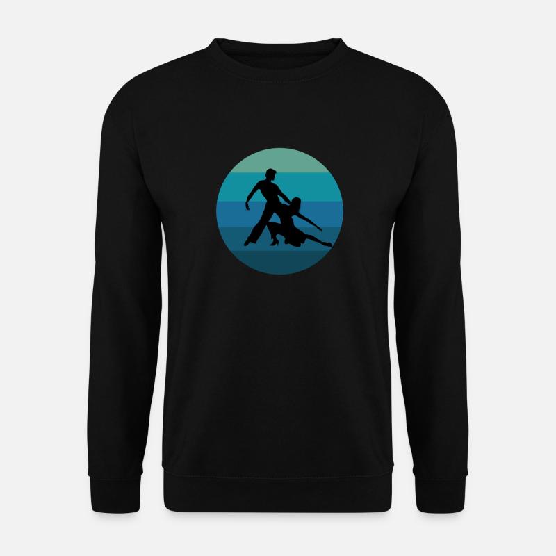 Latin Dancing Dance Couple Salsa - Unisex Sweatshirt - black