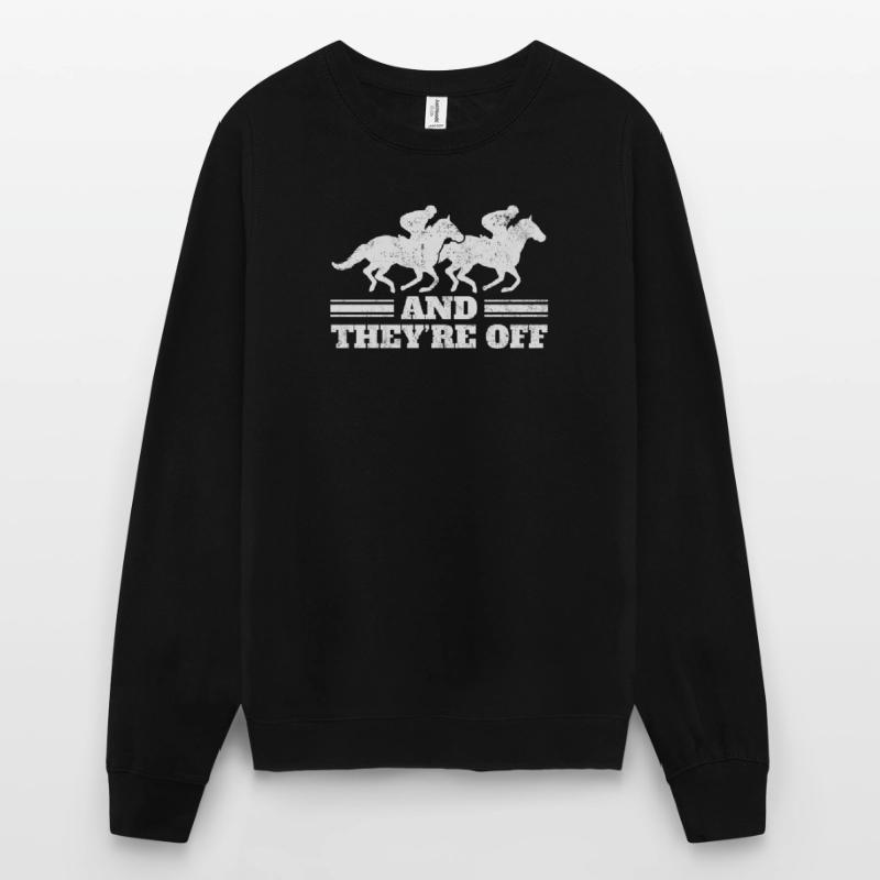 Cavalier de course de chevaux Cavalier Sweat-shirt Unisexe