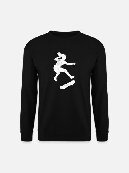 Skaten Skater Skateboard Skate - Unisex Pullover - Schwarz
