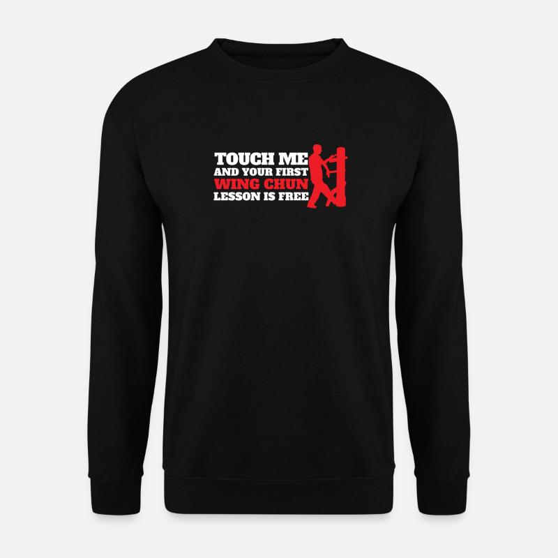 Wing Chun Chinesisch Kampfkunst - Unisex Pullover - Schwarz