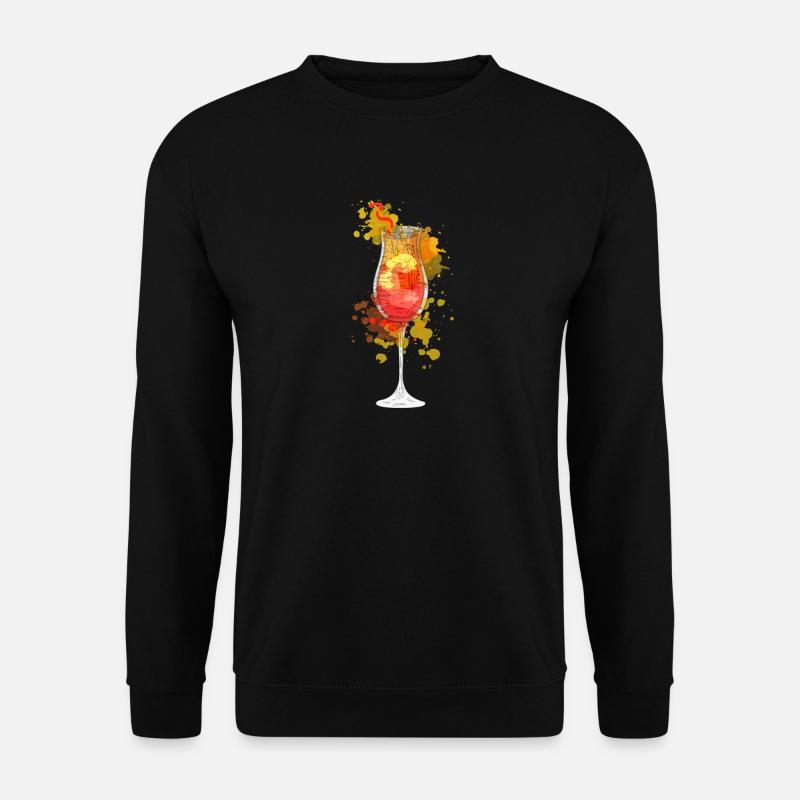 Aperolspritz Cocktail - Unisex Sweatshirt - black
