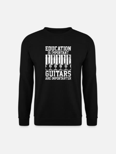 Guitarist Guitarist Guitar Player - Unisex Sweatshirt - black