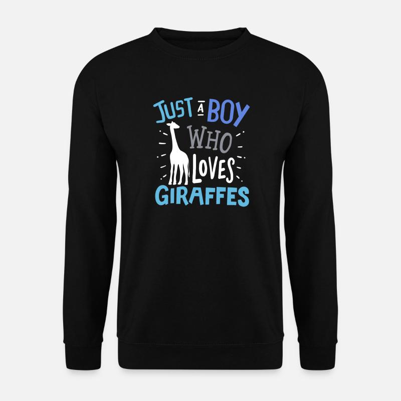 Giraffen Giraffe - Unisex Pullover - Schwarz
