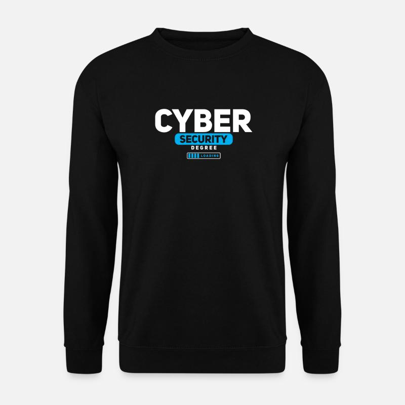 Cybersecurity Degree in cybersecurity - Unisex Sweatshirt - black