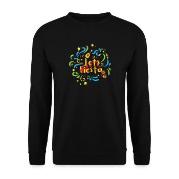 Cinco De Mayo Fête Mexicain Mexique - Sweat-shirt Unisexe - noir - Devant - Alina (178cm) & Michal (187cm)
