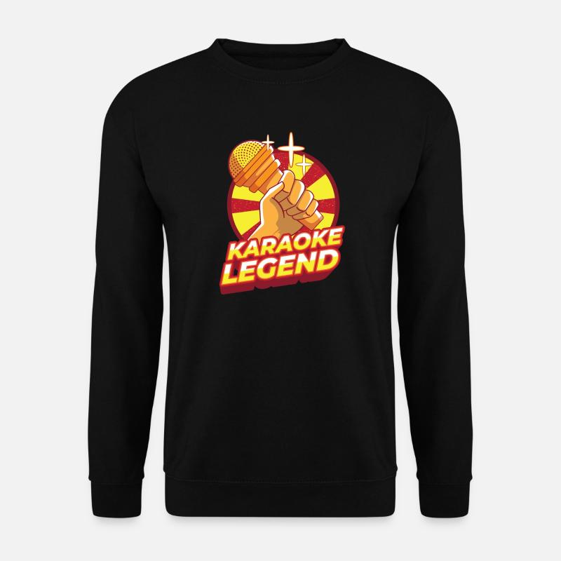 Karaoke singing - Unisex Sweatshirt - black