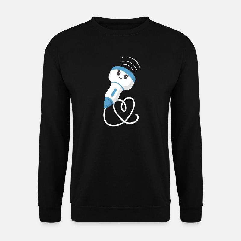 Sonograph Ultrasonic Technician - Unisex Sweatshirt - black