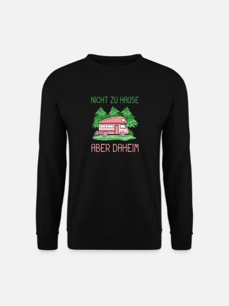 Camping Camper Wohnmobil - Unisex Pullover - Schwarz