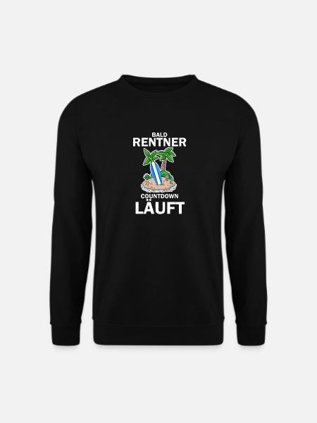 Rentner Countdown - Unisex Pullover - Schwarz