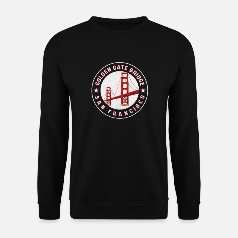 Golden Gate Bridge San Francisco - Unisex Sweatshirt - black