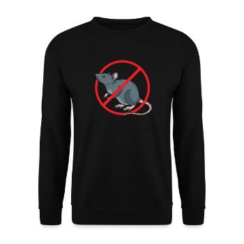 Schädlingsbekämpfung Kammerjäger - Unisex Pullover - Schwarz - Vorne - Alina (178cm) & Michal (187cm)