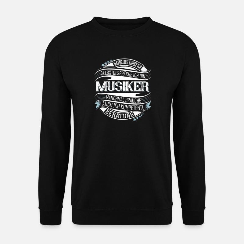 Musiker - Unisex Pullover - Schwarz