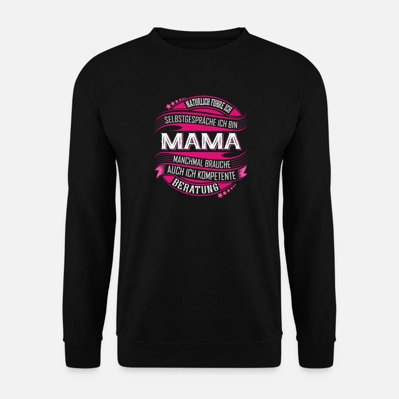 Mama - Unisex Pullover - Schwarz