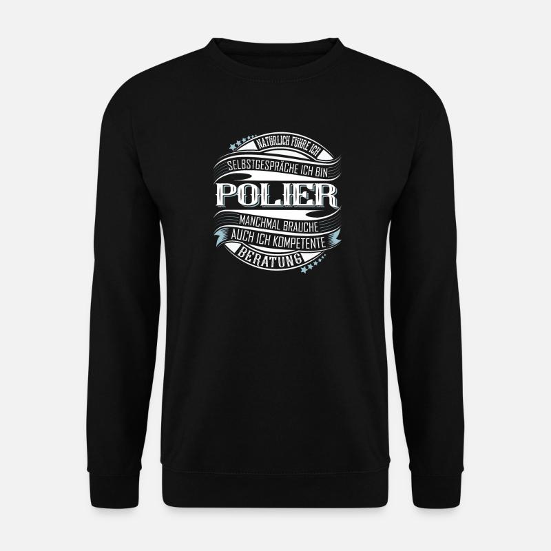 Polier - Unisex Pullover - Schwarz