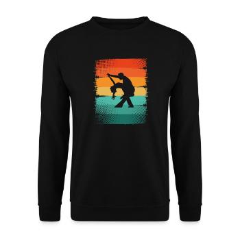 Tanzpaar - Unisex Pullover - Schwarz - Vorne - Alina (178cm) & Michal (187cm)