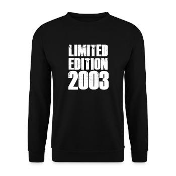 Limitierte Edition 2003 - Unisex Pullover - Schwarz - Vorne - Alina (178cm) & Michal (187cm)