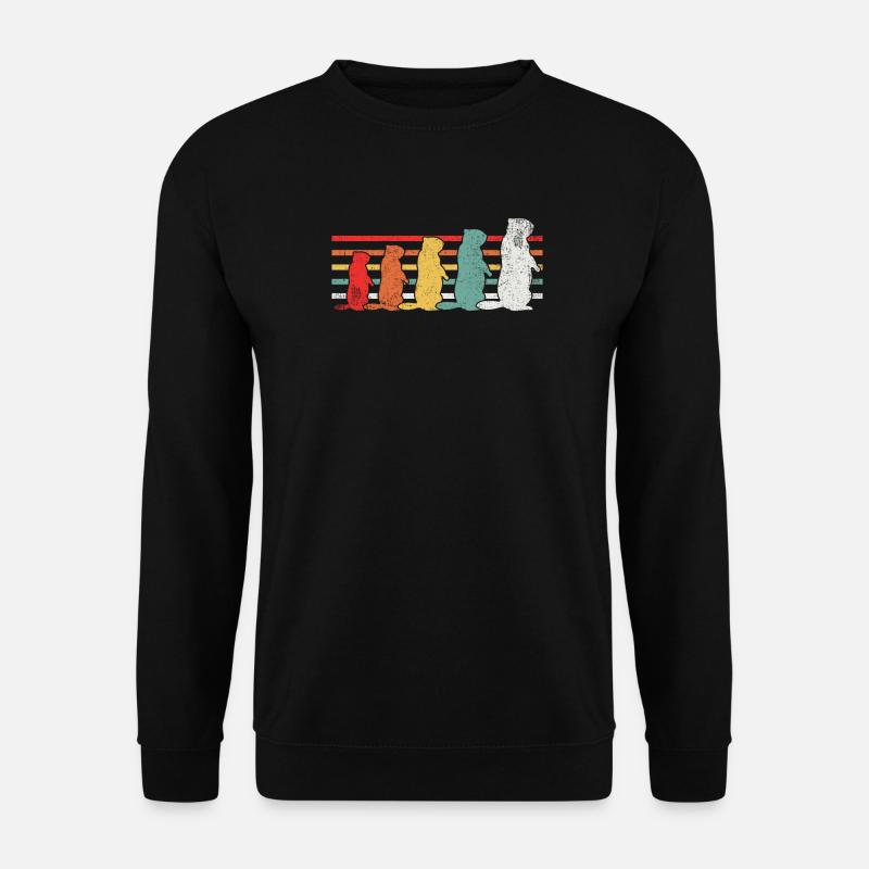 Murmeltier - Unisex Pullover - Schwarz